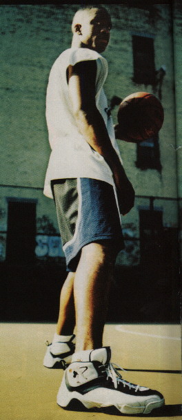 Stephon with his AND 1 gear