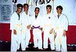1st 4 yellow belt and a purple