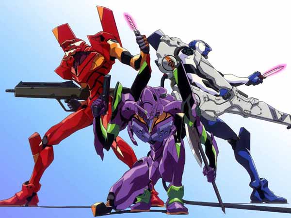 EVA units 02, 01, 00