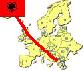 Map of Europe highlighting 

Albania