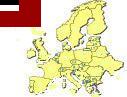 Map of Europe highlighting 
Georgia