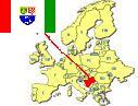 Map of Europe highlighting 
Herzegovina