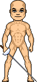 Male Swordsman With Foil Composite
