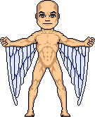 Male Spread Eagle with Underwings [a]