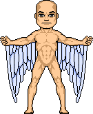 Male Spread Eagle with Underwings [b]
