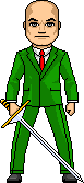 Male Suit Swordsman With Longsword Composite