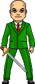 Male Suit Swordsman With Shortsword Composite