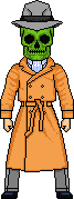 The Death Mask, foe of the Blue Beetle (Fox)