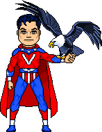 The Puppeteer [formerly V-Man] and his pal, Raven the Talking Raven (Fox) [b]