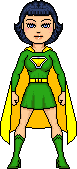 Super-Lois [Magic Lake version interior story costume] [aka Lois Lane who gains superpowers via bathing in a magic lake] (National) [b]