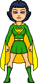 Super-Lois [Blood Transfusion version] [aka Lois Lane who gains superpowers via a blood transfusion by superman as part of a ploy against Brainiac] (National)