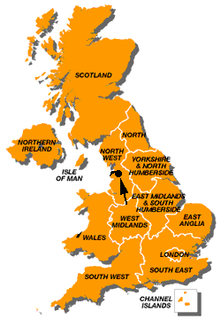 Map of the UK
