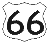 Route 66 sign