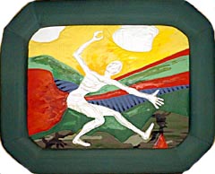 quilted wallhanging, Margaret Gregg