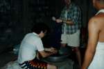 Bruce and Ken doing laundry