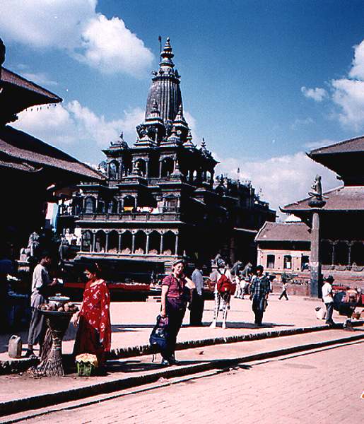 Street scene in patan