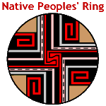 Native Peoples' Ring Logo