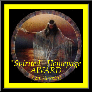 Spirited Homepage Award from litespirit