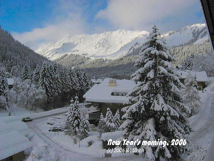 New Year's morning, 2006