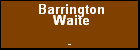 Barrington Waite