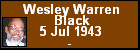 Wesley Warren Black