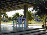 Las tres fotos: Escuela Naval de Venezuela, Meseta de Mamo en Catia La Mar, Venezuela
