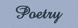 Poetry for Dad