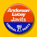 Anderson and running-mate Lucey won New York's Liberal Party endorsement, which they shared with a Senate candidate