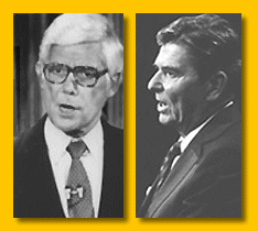 Anderson and Reagan debated without Carter, who had a personal crisis of confidence, but in late October, when it really counted, Anderson was excluded
