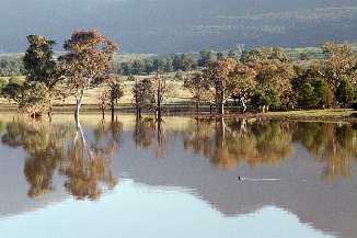 The Rawnsley Park dam, Flinders Ranges, S. Australia