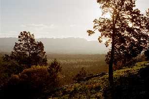 Sunset over the Elder Range, Flinders Ranges, S. Australia