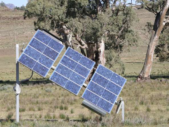 Wilpena well pump power