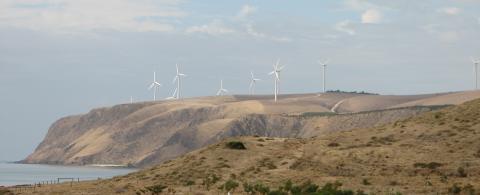 Starfish Hill turbines