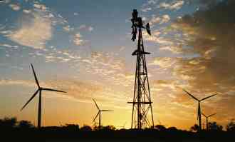 Wind turbines at Wattle Point, SA