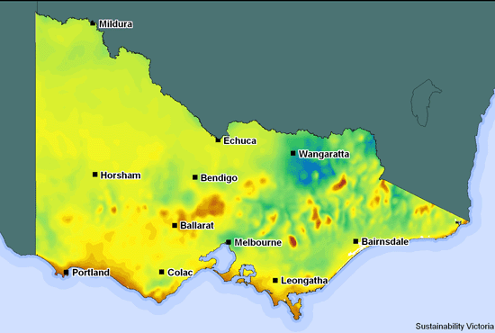 Wind resource Vic