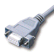 DB9 Female connector.