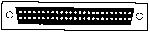 Micro DB50 Female connector.