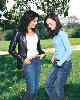 Lauren Graham and Alexis Bledel