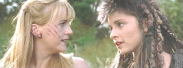 Gabrielle and Tara in 'Forgiven' 