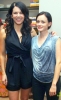 Lauren and Alexis at the premiere of 'answer Man' 