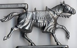 Barded (?) Horse