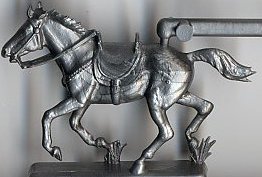 Unbarded Horse