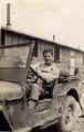 Ed Avery in jeep