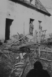 farm house wreckage