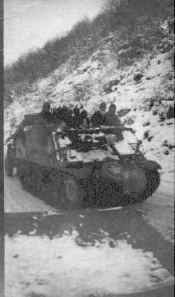 M7 with trailer - Section #1, C Battery, 275th AFA Bn