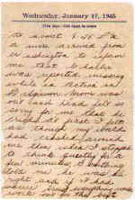 Diary entry about Western Union Telegram