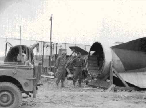 Lt. Robert Dofflemyer with driver