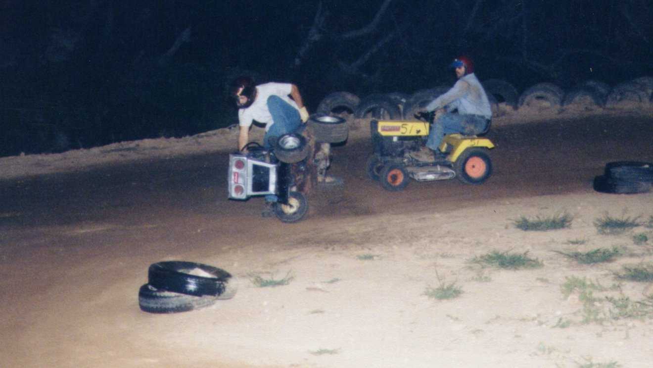 Keep the rubber side down, Mike!