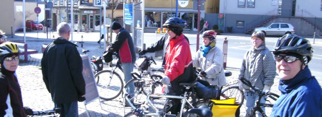 Radfahrer in Usingen