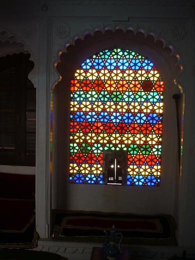 Farbiges Fenster